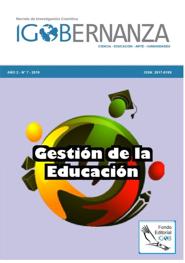 					Ver Vol. 2 Núm. 7 (2019): Gestión de la Educación
				